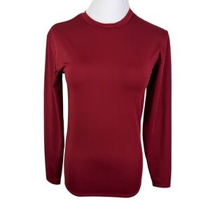 C9 by Champion Women's Medium Long Sleeve Performance Top Burgundy Red